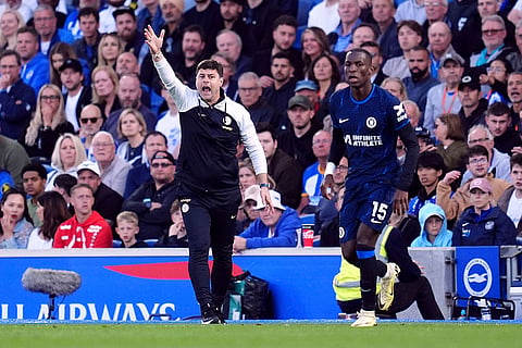 Chelsea's manager Mauricio Pochettino